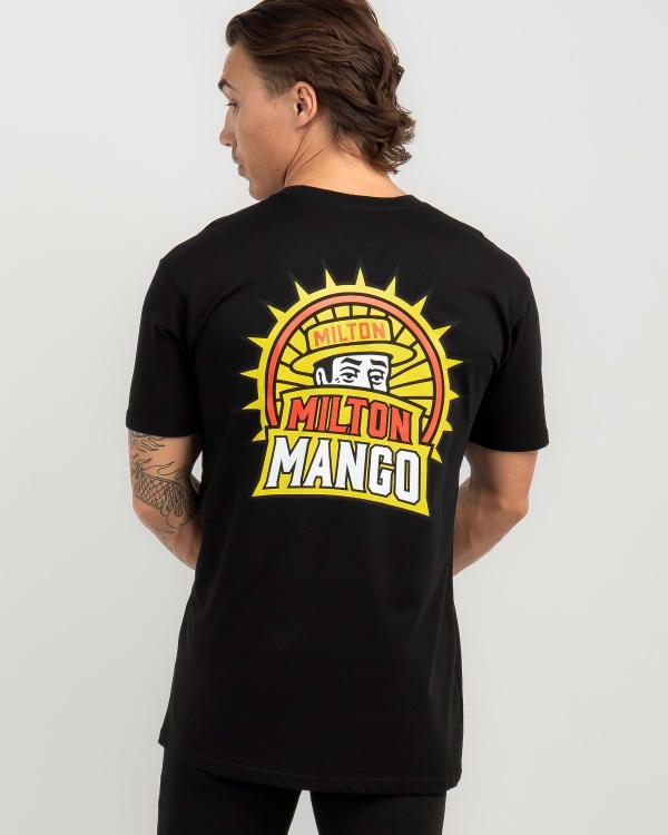 Milton Mango Men's Sunshine State Of Mind T-Shirt in Black