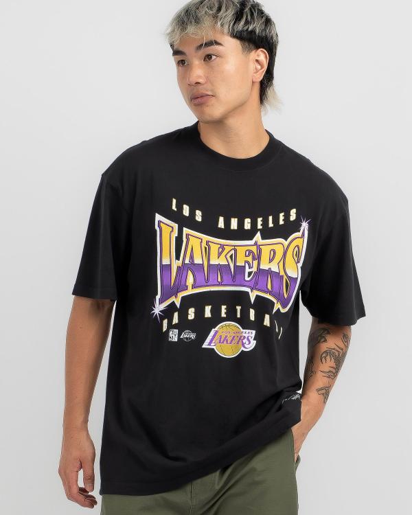 Mitchell & Ness Men's Los Angeles Lakers T-Shirt in Black