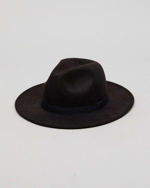 Mooloola Women's Ashford Felt Hat in Black
