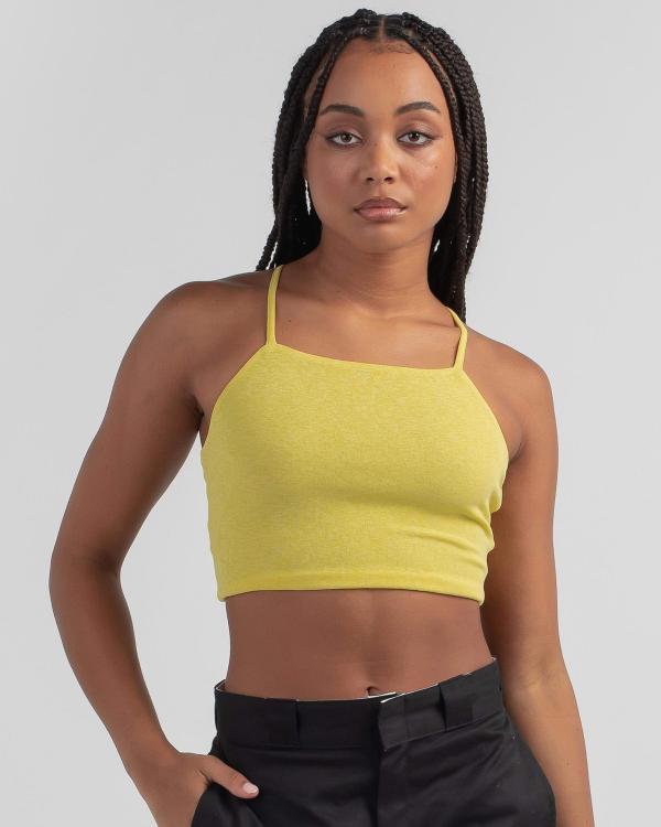 Mooloola Women's Blythe Top in Yellow