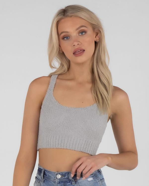 Mooloola Women's Gogo Knit Top in Grey