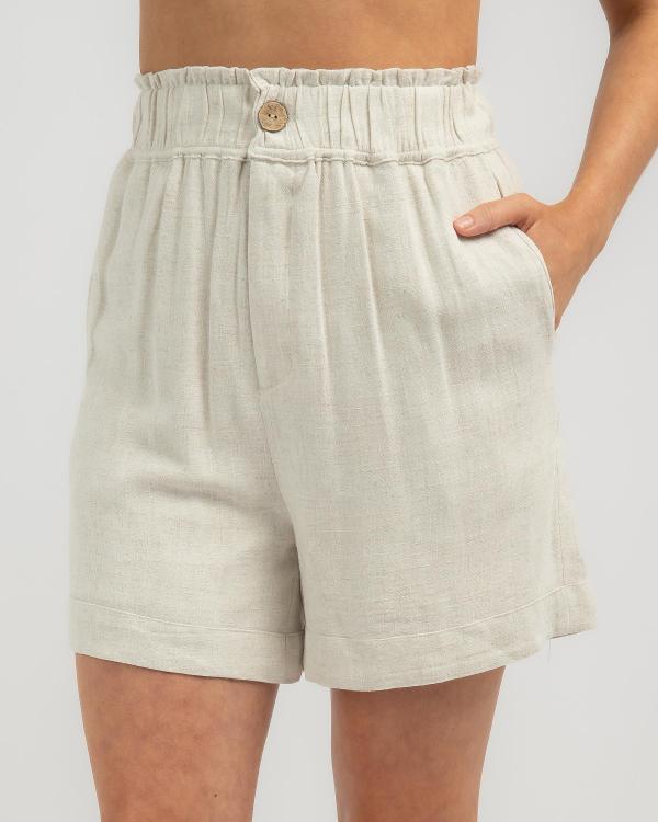 Mooloola Women's Opal Dallis Shorts in Natural