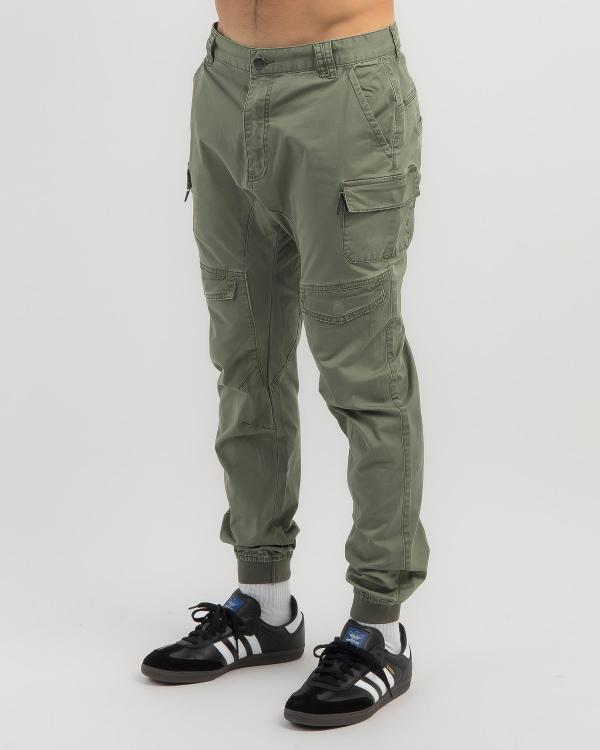 Nena & Pasadena Men's Flight 2.0 Jogger Pants in Green