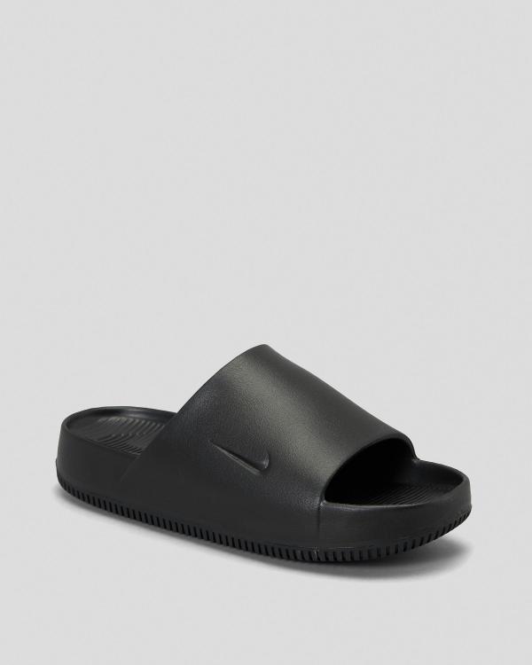 Nike Men's Calm Slides in Black