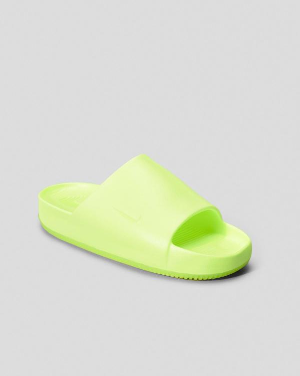 Nike Men's Calm Slides in Green