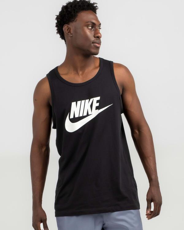 Nike Men's Nsw Futura Icon Singlet Top in Black