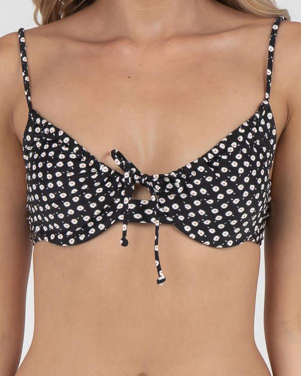 O'Neill Women's Ella Bikini Top in Black