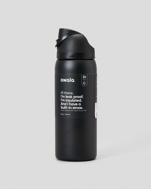 Owala 32Oz Freesip Stainless Steel Water Bottle in Black
