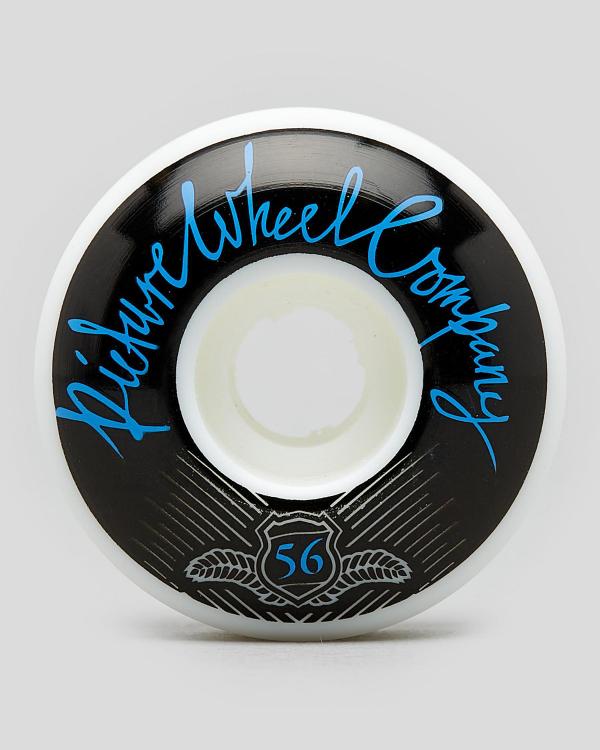 Picture Wheel Company Pop 56Mm Skateboard Wheels in Black