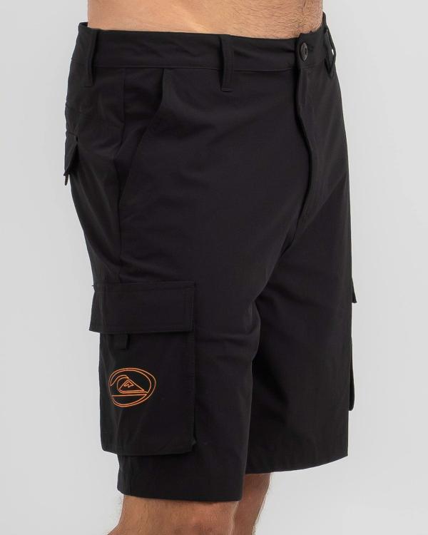 Quiksilver Men's Equalizer Walk Shorts in Black