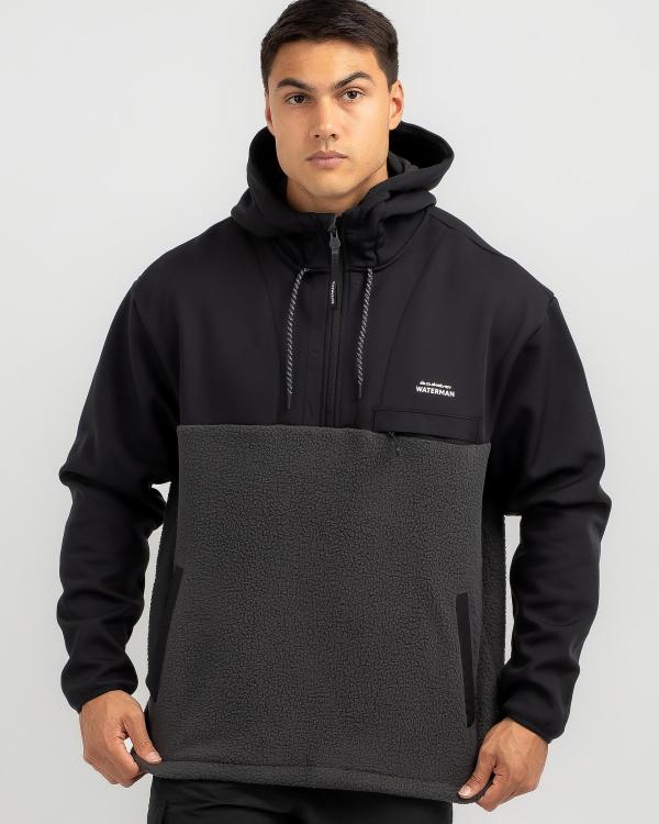 Quiksilver Men's South Pop Fleece Sweatshirt in Black