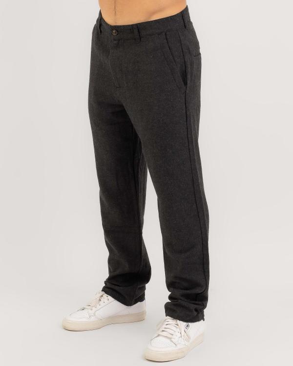 Rhythm Men's Essential Trouser Pants in Grey