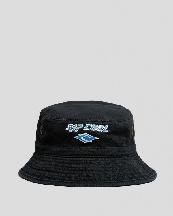 Rip Curl Men's Icons Mid Brim Hat in Black