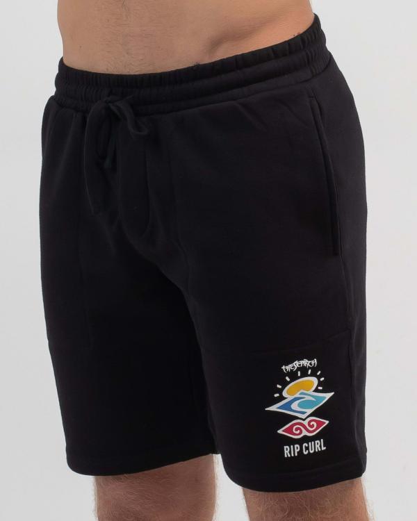 Rip Curl Men's Search Icon TrackShorts in Black