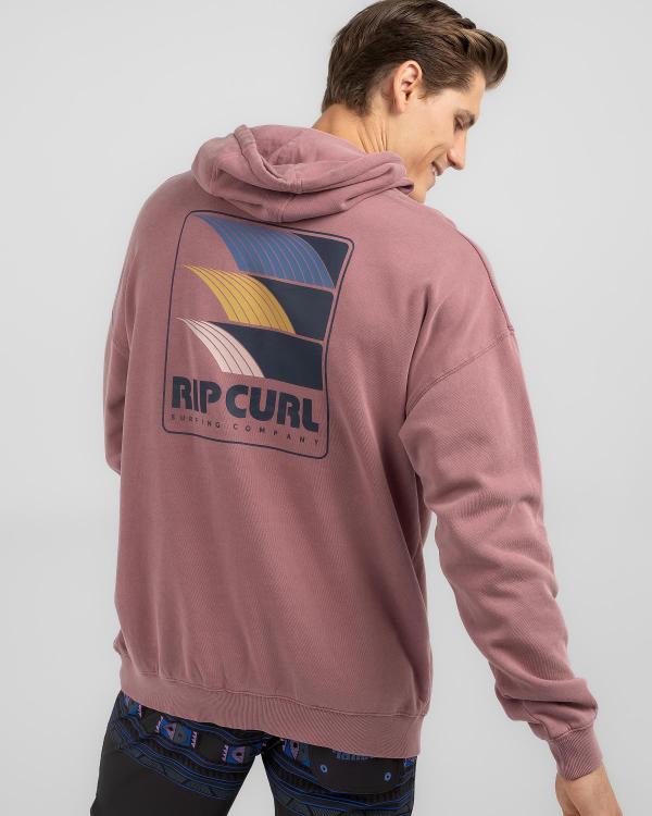 Rip Curl Men's Surf Revival Hoodie in Purple