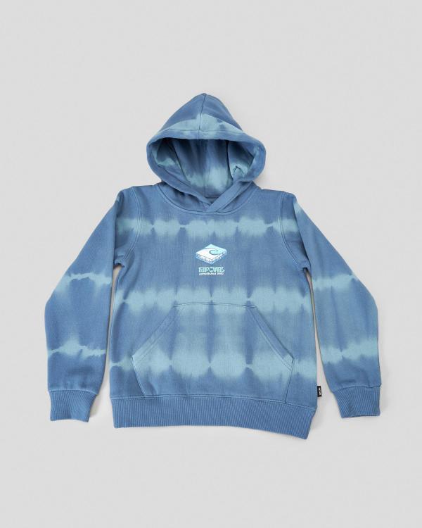 Rip Curl Toddlers' Lost Island Dye Hoodie in Navy