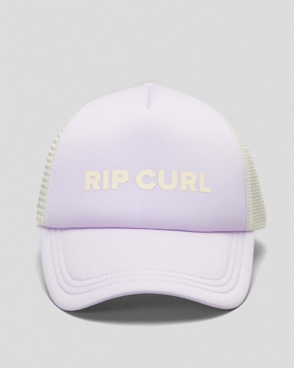Rip Curl Women's Classic Surf Trucker Cap in Purple