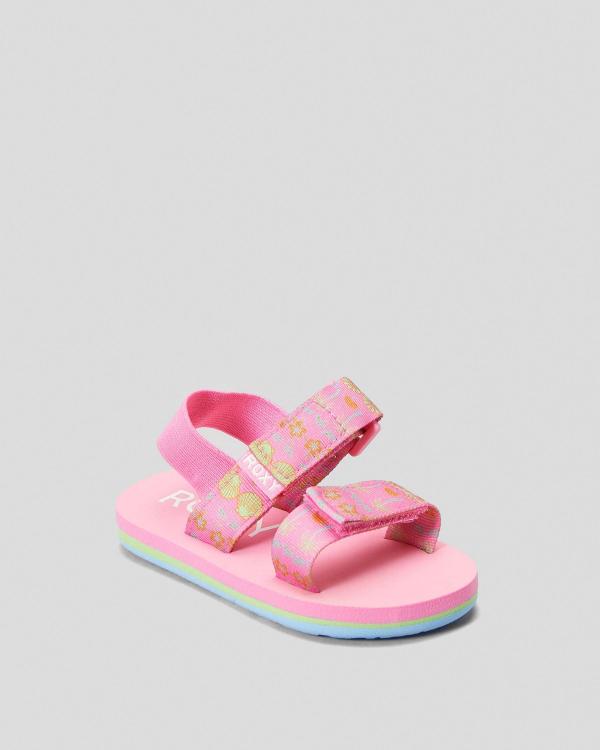 Roxy Toddlers' Cage Sandals in Pink
