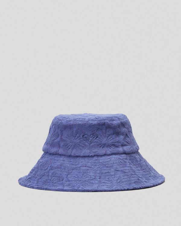 Roxy Women's Bliss Full Bucket Hat in Blue