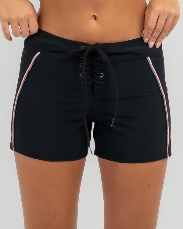 Roxy Women's Pro The 93 Win Board Shorts in Black