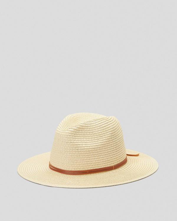 Rusty Women's Gisele Panama Hat in Natural