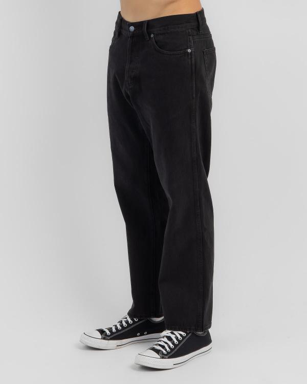 RVCA Men's Americana Denim Pants in Black