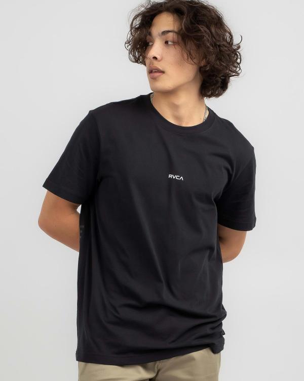 RVCA Men's Offset T-Shirt in Black