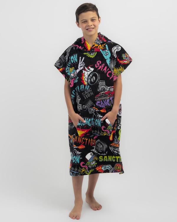 Sanction Boys' Monster Party Hooded Towel