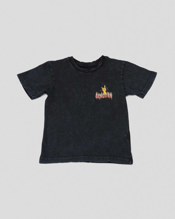 Sanction Toddlers' Spray T-Shirt in Navy