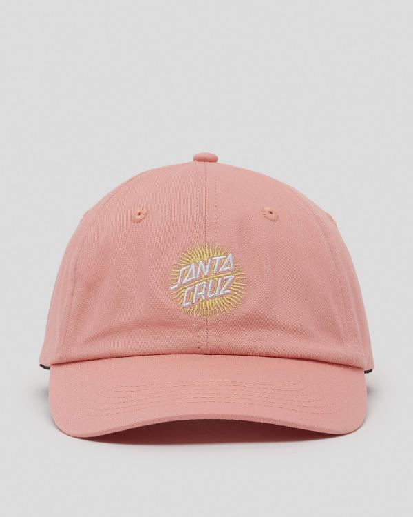 Santa Cruz Women's Daylight Dot Cap in Pink