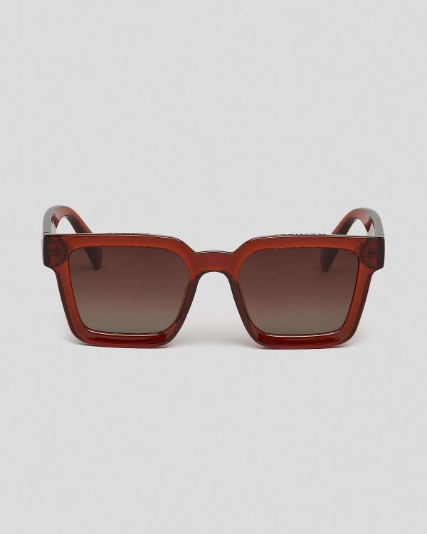Sin Eyewear Men's Top Shelf Polarized Sunglasses in Brown