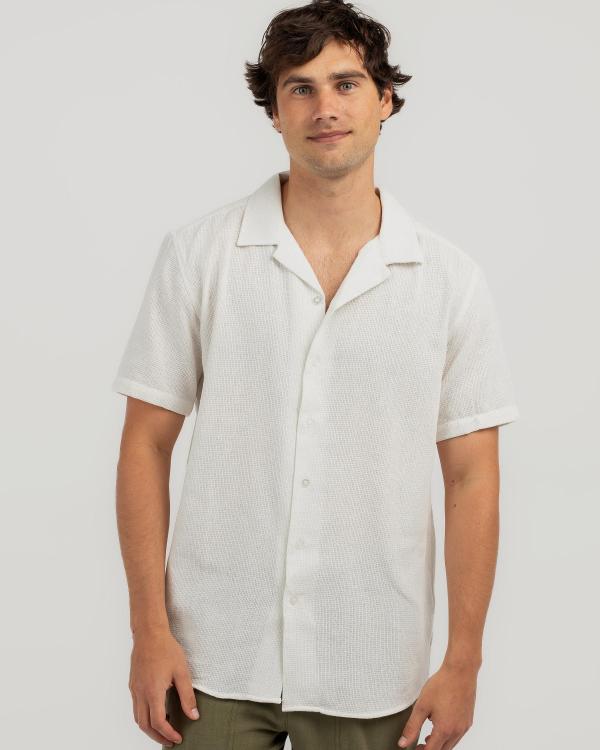 Skylark Men's Bahama's Short Sleeve Shirt in White