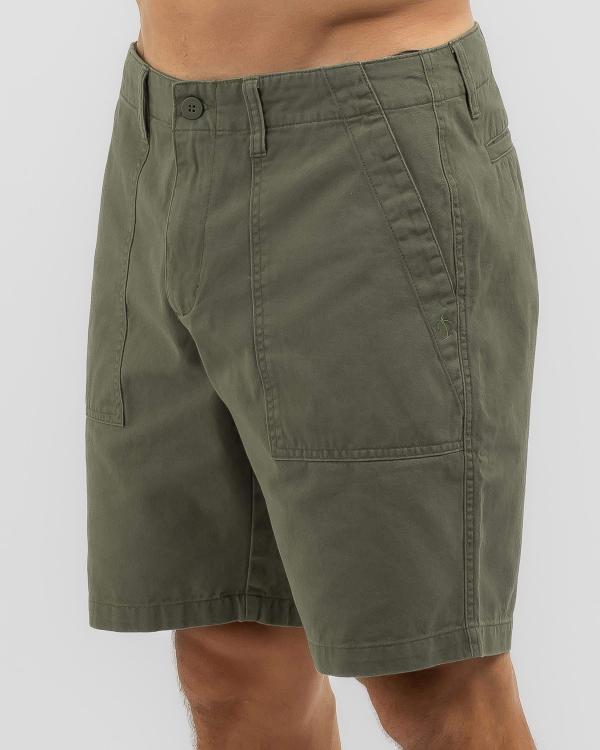 Skylark Men's Chance Walk Shorts in Green