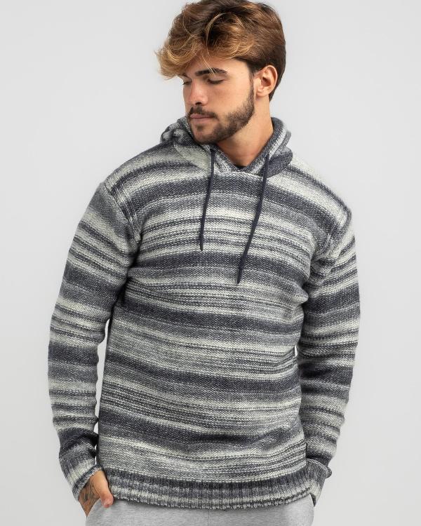 Skylark Men's Strip Back Hooded Knit