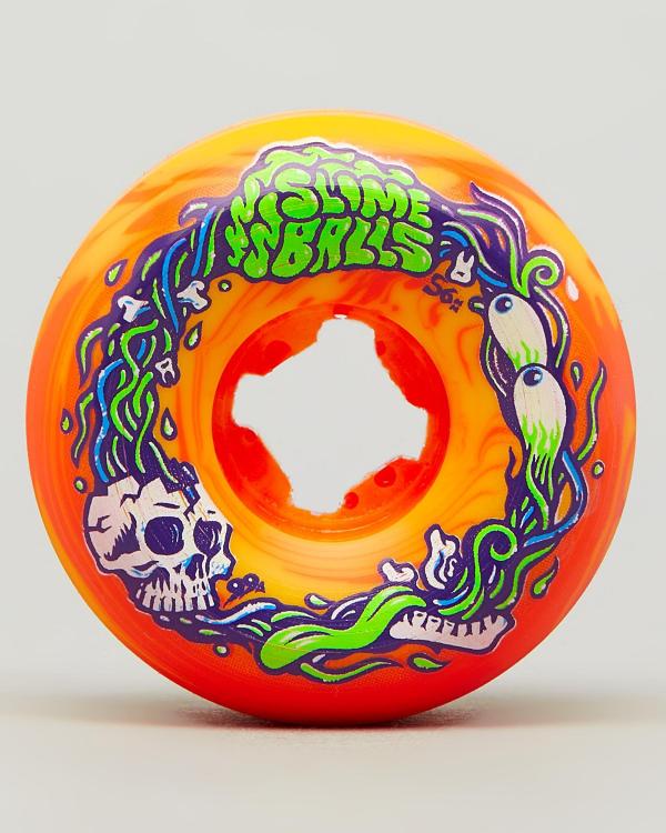Slimeball Brains Speedballs 56Mm Skateboard Wheels in Orange