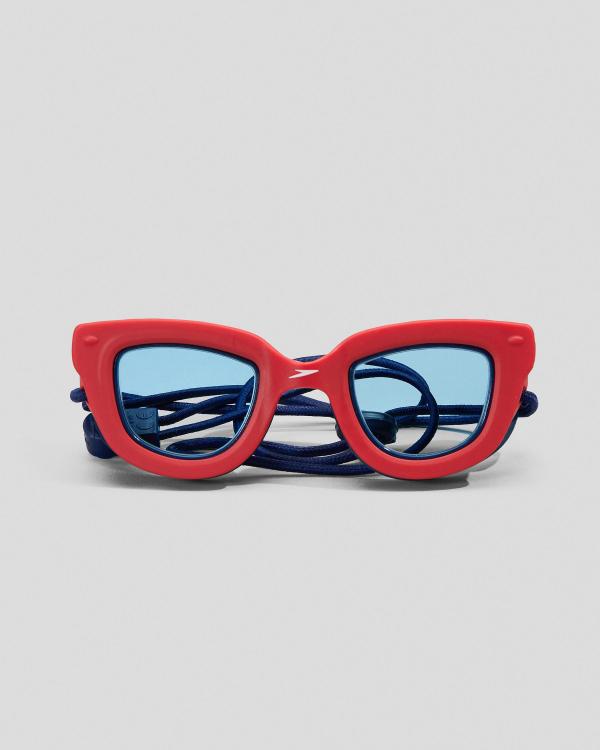 Speedo Boys' Sunny G Seasiders Goggles in Red