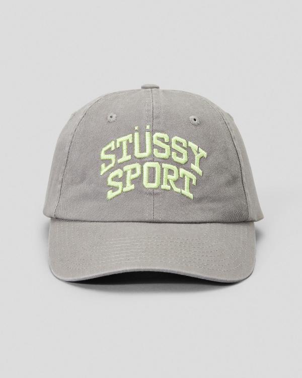 Stussy Girl's Sport Low Pro Cap in Grey