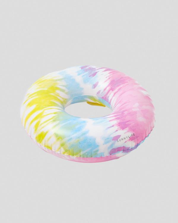 Sunnylife Tie Dye Sorbet Inflatable Pool Ring