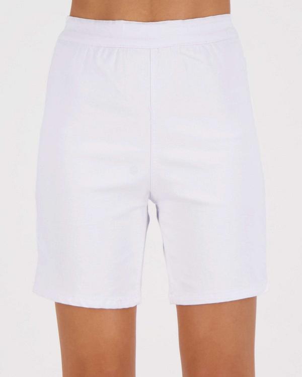 Thanne Women's Chicago Bike Shorts in White
