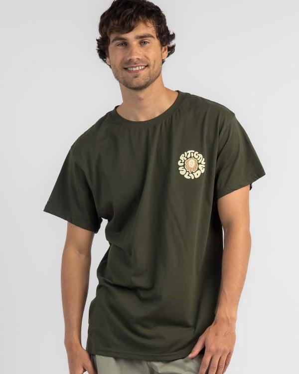 The Critical Slide Society Men's G'day T-Shirt in Green