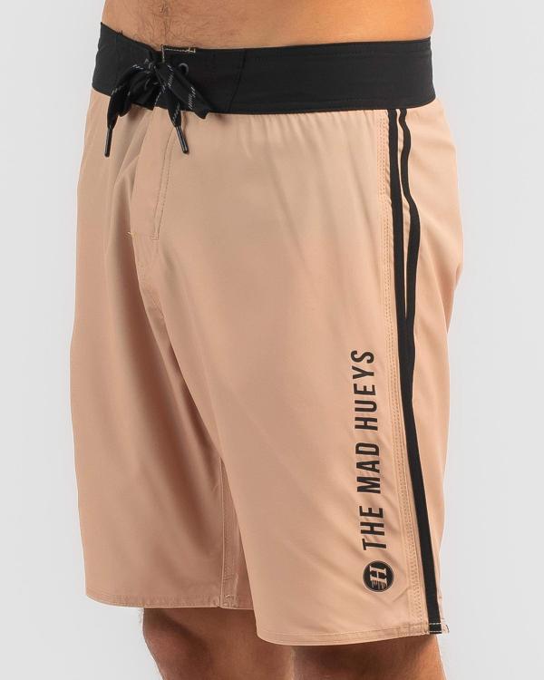 The Mad Hueys Men's Mary Jane Ii Board Shorts in Brown