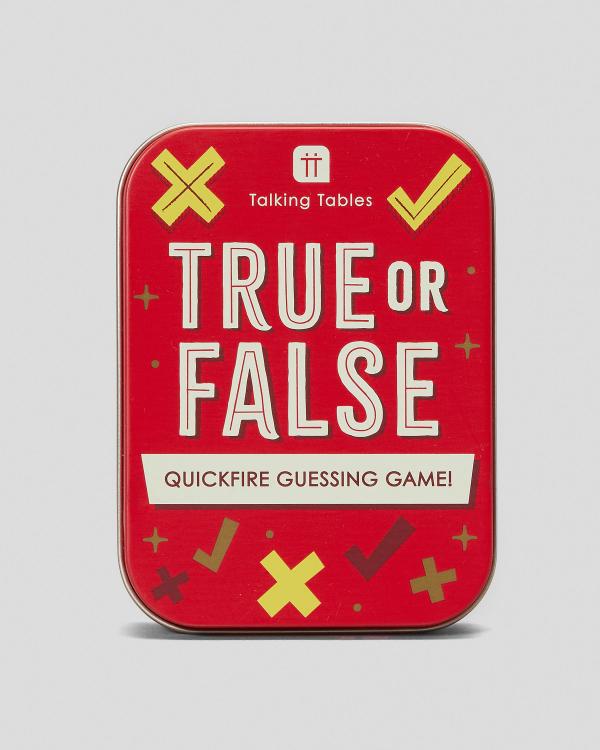 THE PAPERIE Fun In A Tin True Or False