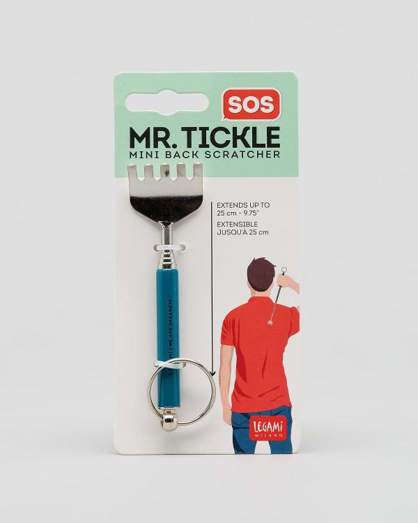 THE PAPERIE Men's Mr Tickle Back Scratcher in Silver