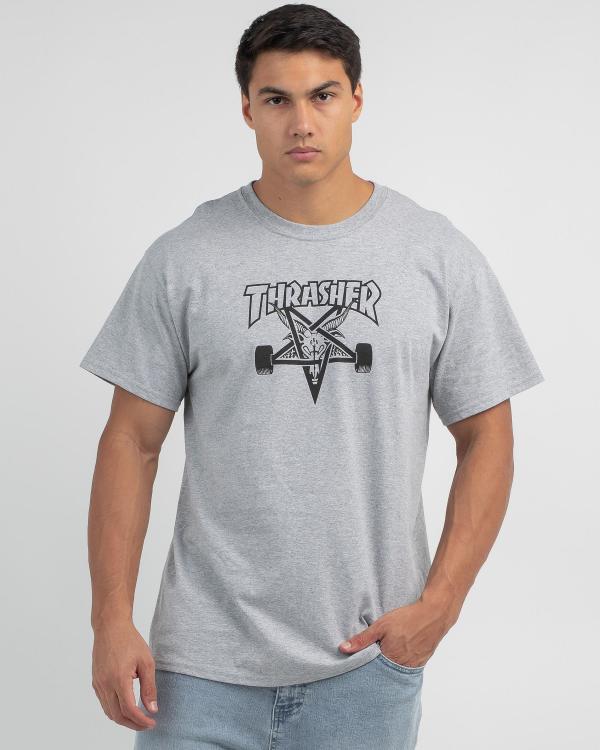 Thrasher Men's Skate Goat T-Shirt in Grey