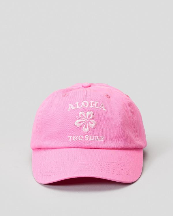 Town & Country Surf Designs Women's Holiday Dad Cap in Pink