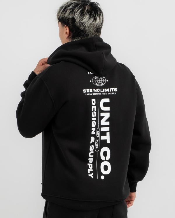 Unit Men's Worldwide Hoodie in Black