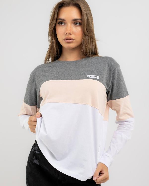 Unit Women's Coco Long Sleeve T-Shirt in Grey