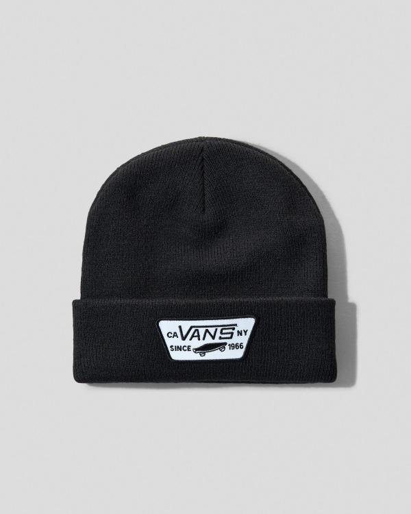 Vans Men's Milford Beanie Hat in Black