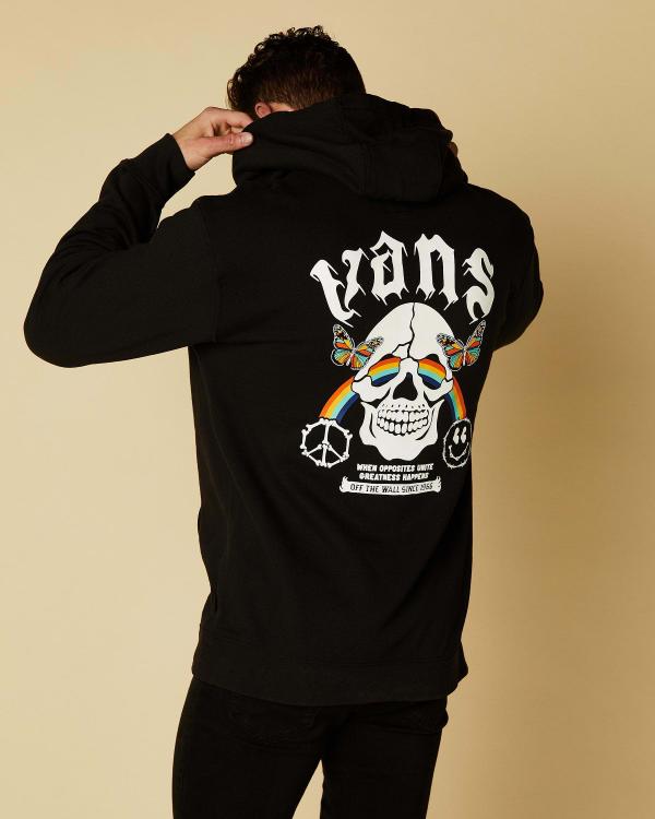 Vans Men's Opposite Unite Hoodie in Black