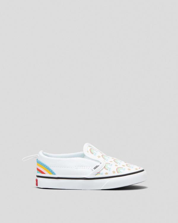 Vans Toddlers' Slip-On Shoes in White